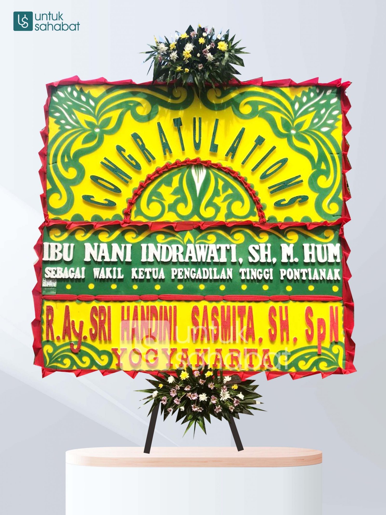Karangan Bunga Congratulation Pontianak 03